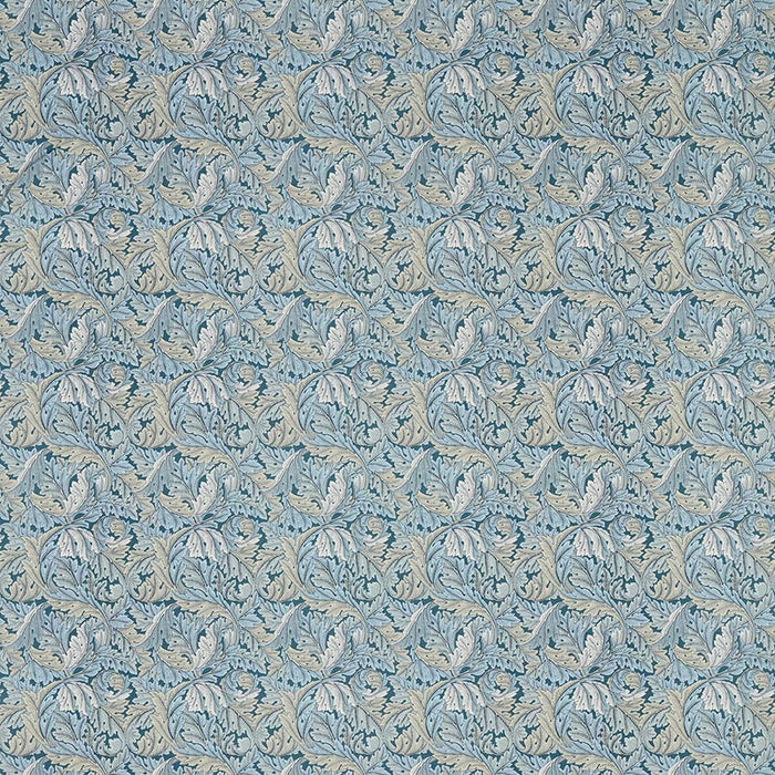 Clarke & Clarke Acanthus Denim Fabric Sample F1681/01.CAC.0