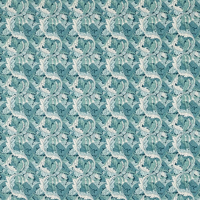 Clarke & Clarke Acanthus Teal Fabric Sample F1681/04.CAC.0