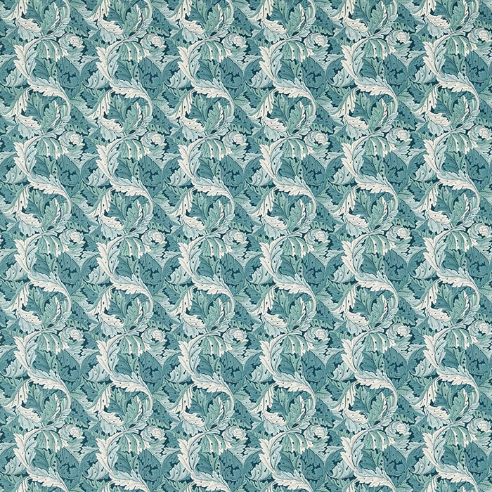 Clarke & Clarke Acanthus Teal Fabric F1681/04.CAC.0