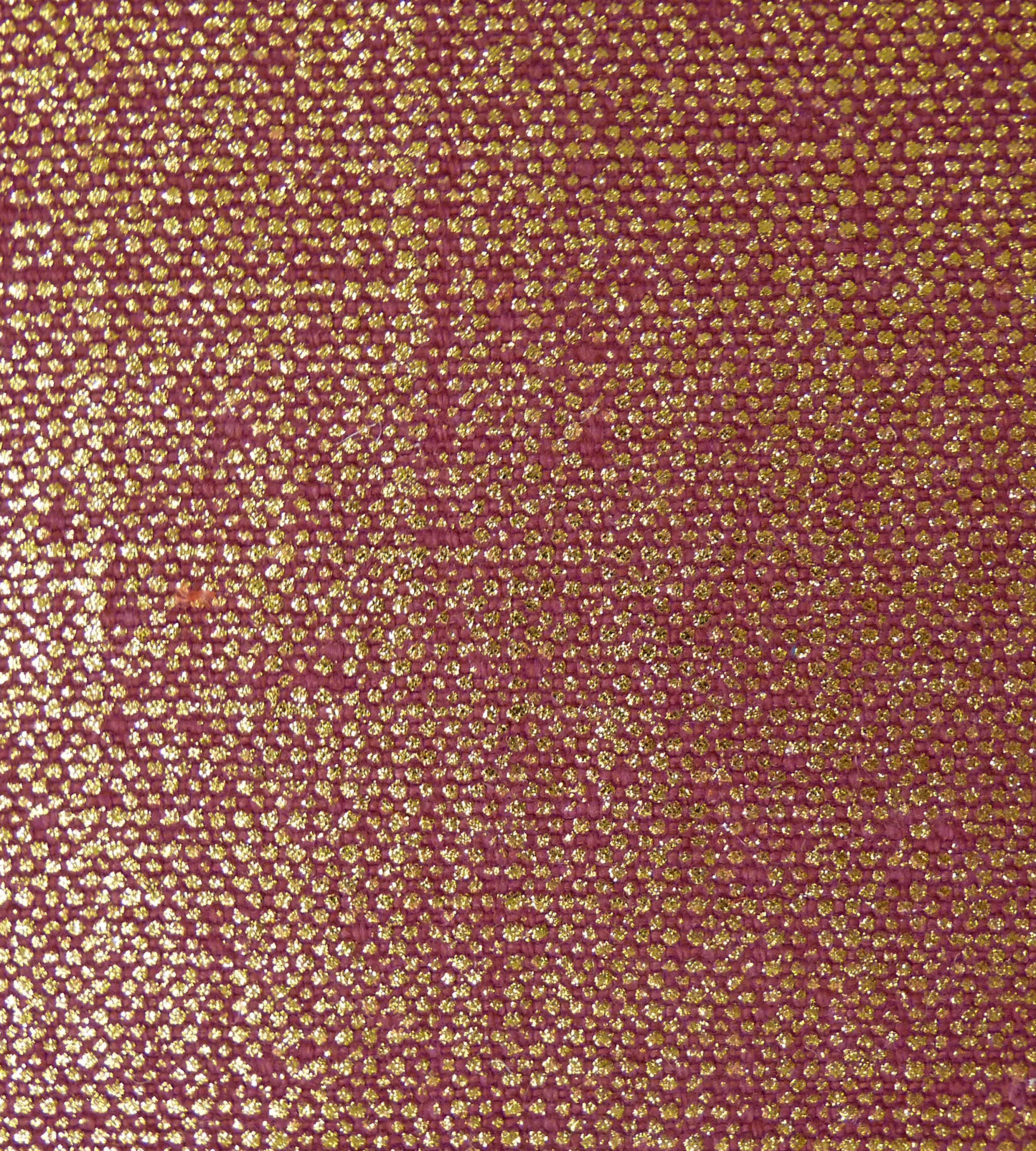 Old World Weavers Lin Miroir Or Bordeaux Fabric Sample F1 0009T278