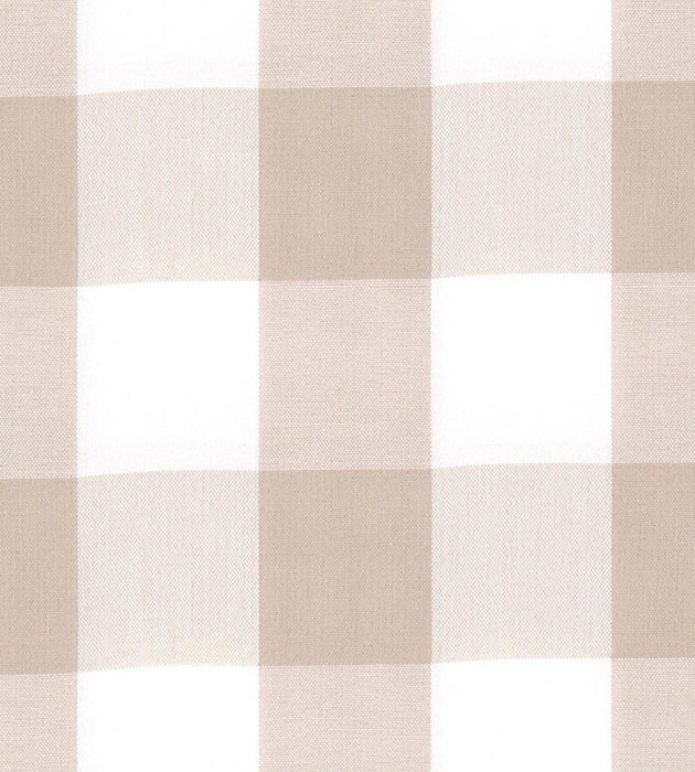 Old World Weavers Poker Large Plaid Sand Fabric Sample F3 00013022