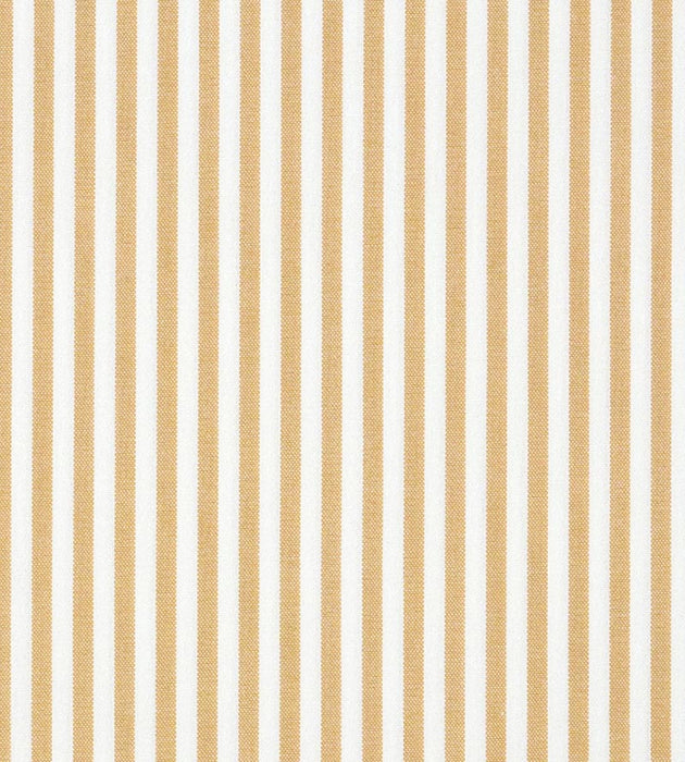 Old World Weavers Poker Ticking Stripe Goldenrod Fabric Sample F3 00033017