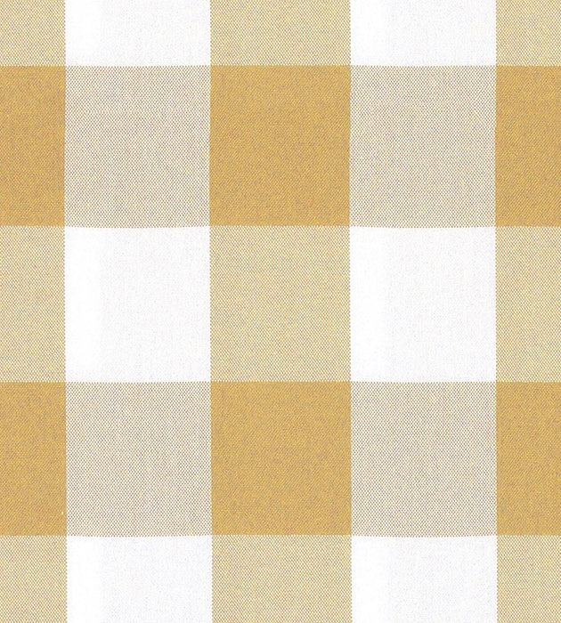 Old World Weavers Poker Large Plaid Goldenrod Fabric Sample F3 00033022