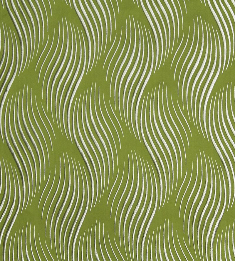 Old World Weavers Via Della Spiga Lime Fabric Sample F3 00048029