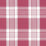 Old World Weavers Poker Plaid Berry Fabric Sample F3 00093020