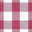 Old World Weavers Poker Large Plaid Berry Fabric Sample F3 00093022