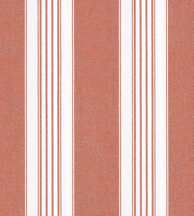 Old World Weavers Poker Wide Stripe Pumpkin Fabric F3 00103021