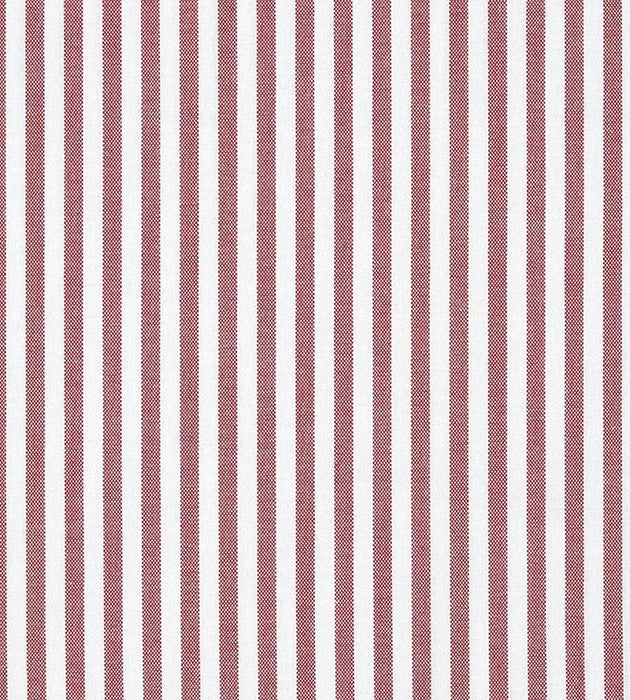 Old World Weavers Poker Ticking Stripe Red Fabric Sample F3 00113017