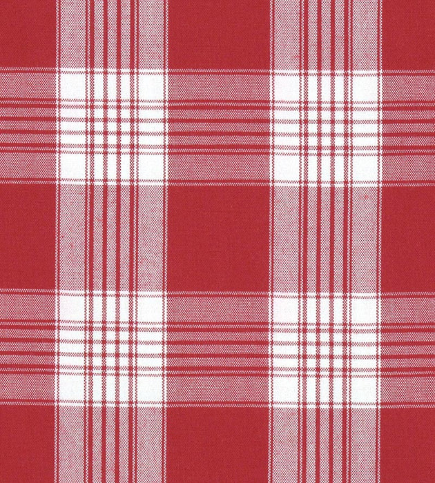 Old World Weavers Poker Plaid Red Fabric F3 00113020