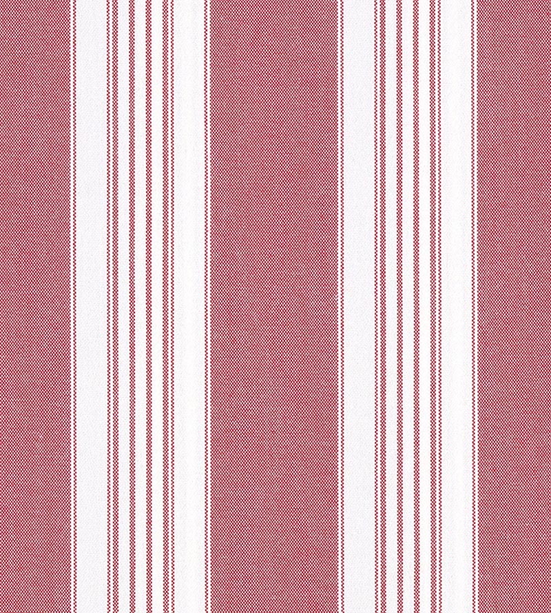 Old World Weavers Poker Wide Stripe Red Fabric F3 00113021