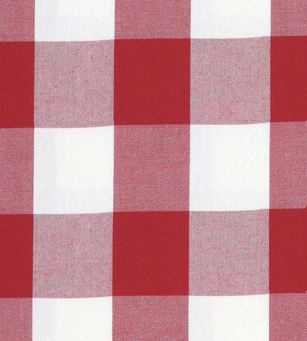 Old World Weavers Poker Large Plaid Red Fabric F3 00113022