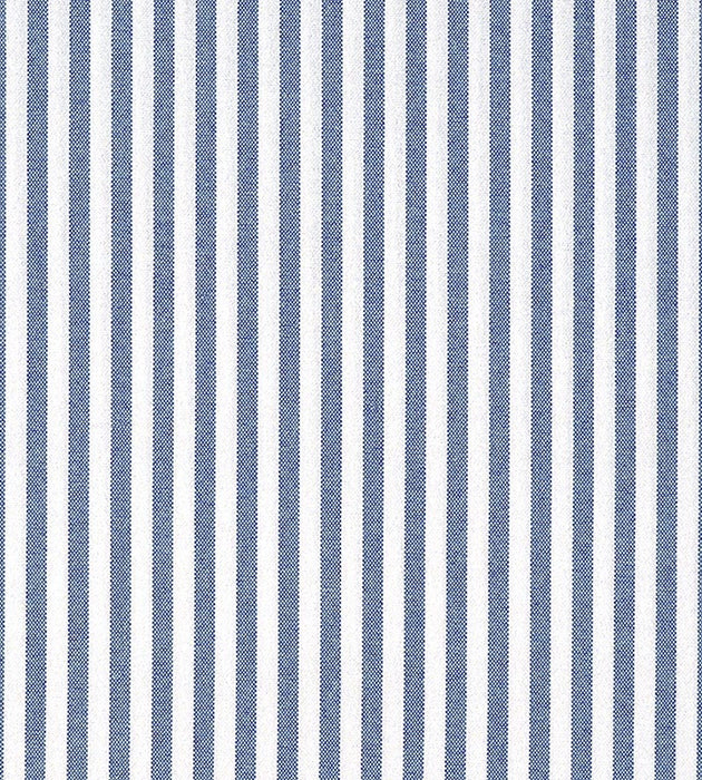 Old World Weavers Poker Ticking Stripe Blue Fabric Sample F3 00123017