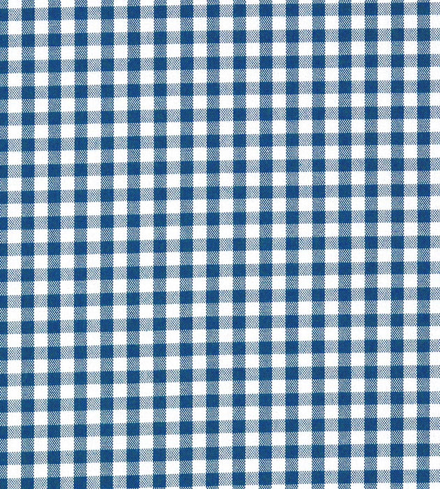 Old World Weavers Poker Check Blue Fabric Sample F3 00123018