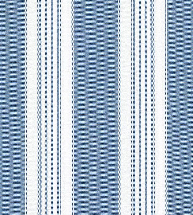 Old World Weavers Poker Wide Stripe Blue Fabric Sample F3 00123021