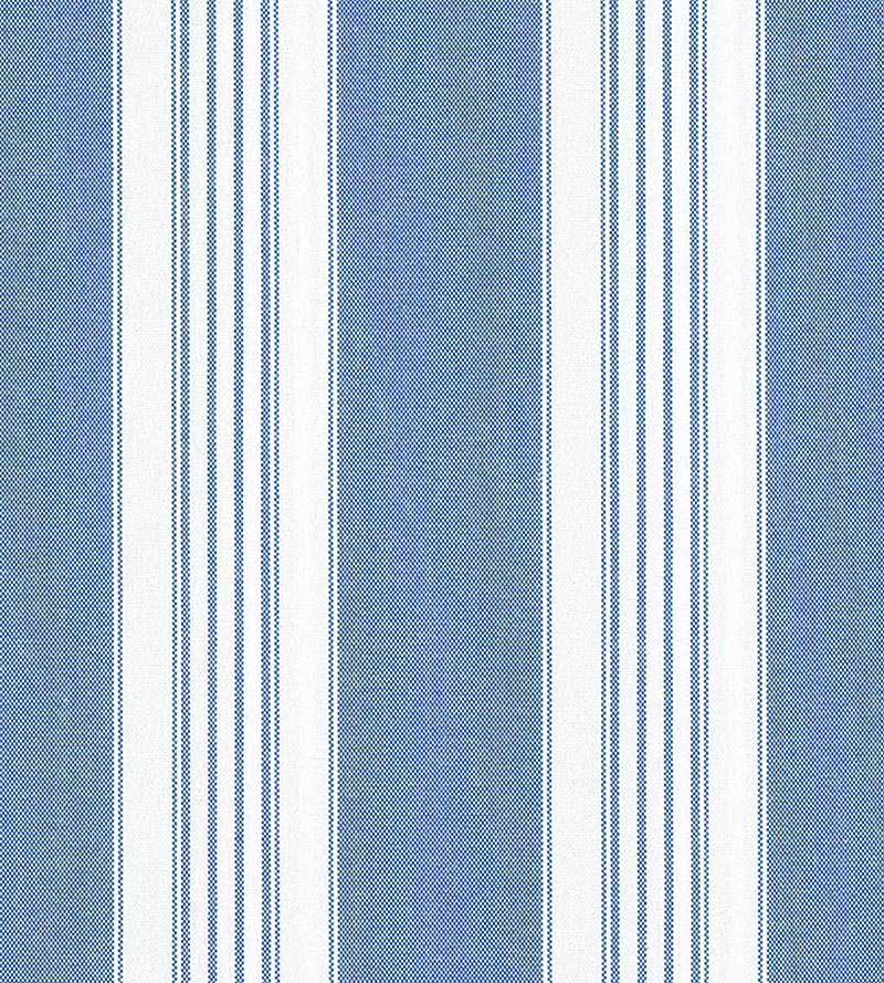 Old World Weavers Poker Wide Stripe Blue Fabric F3 00123021