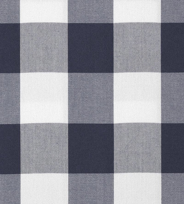 Old World Weavers Poker Large Plaid Ink Fabric Sample F3 00133022