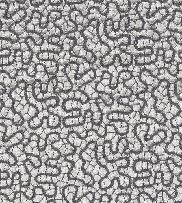 Old World Weavers Galleria Colonna Lace Grey Fabric Sample F3 36078006