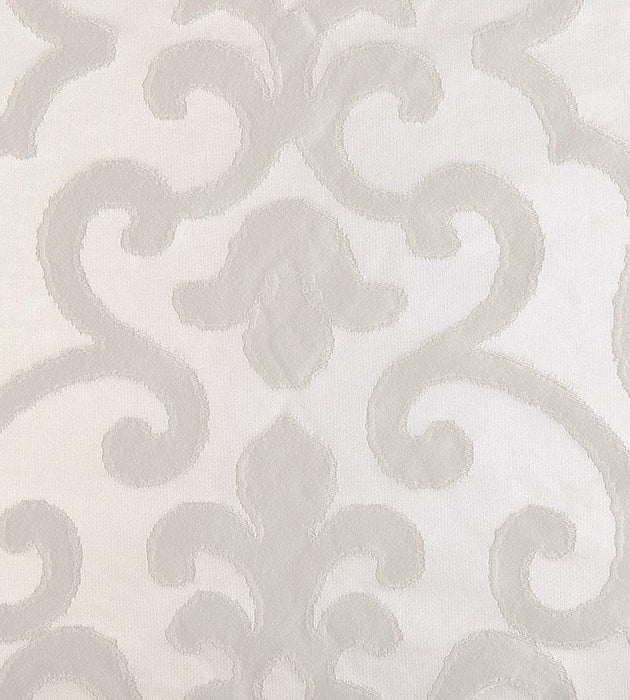 Old World Weavers Galleria Colonna Damasco Snow Fabric Sample F3 3614DAMA