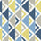 Seabrook Designs Dino Peak Blue, Gray, And Gold Wallpaper Sample FA40202