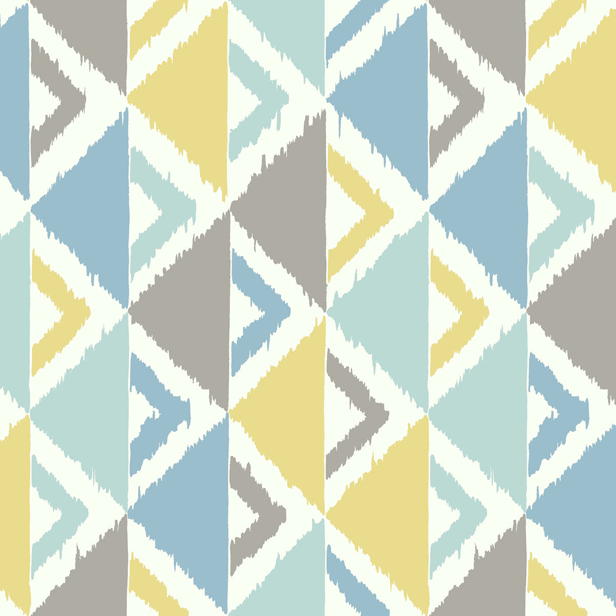 Seabrook Designs Dino Peak Light Blue, Gray, And Gold Wallpaper FA40212