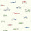 Seabrook Designs Traffic Jam Multicolored Wallpaper Sample FA40301