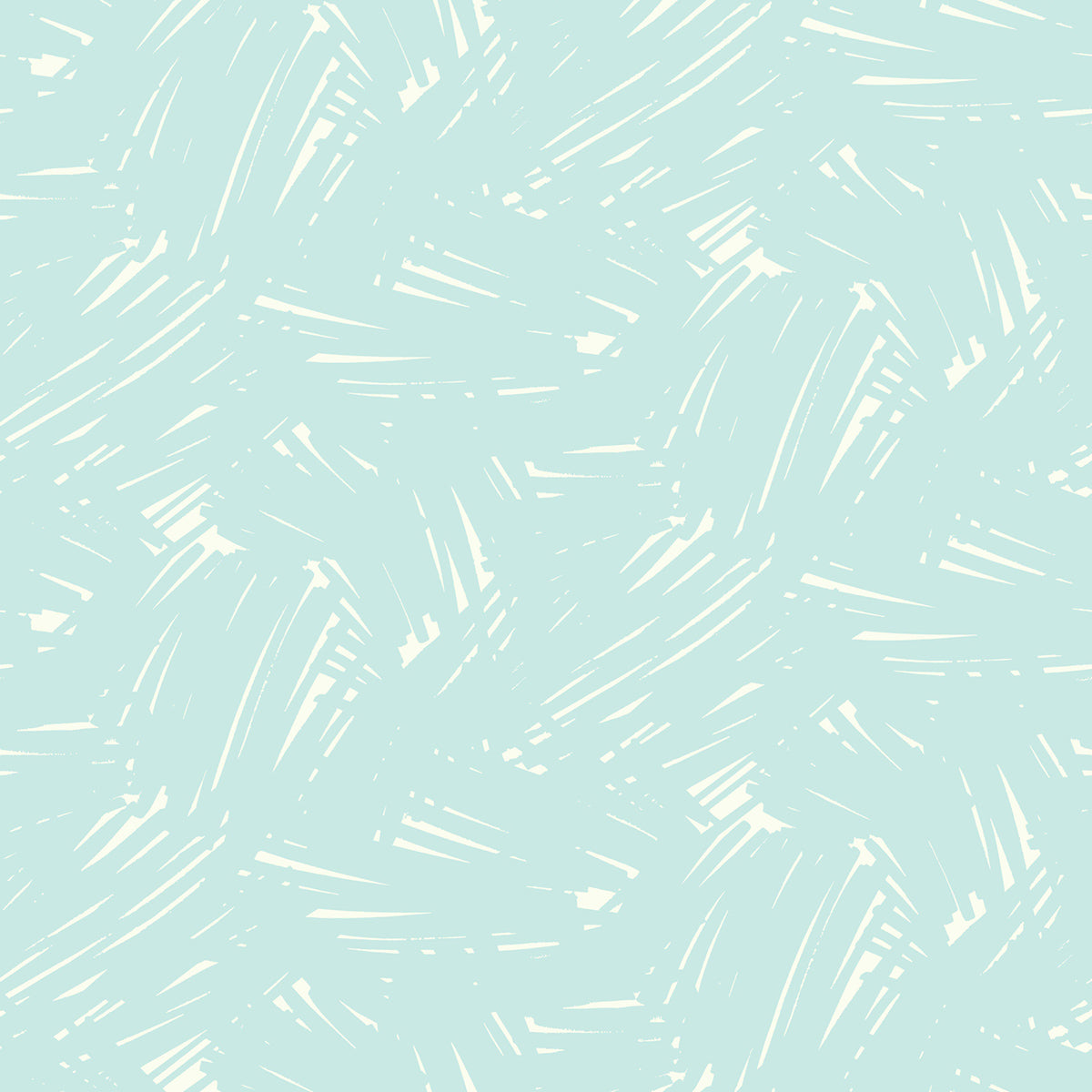 Seabrook Designs Turf Brushstroke Baby Blue And White Wallpaper FA40502