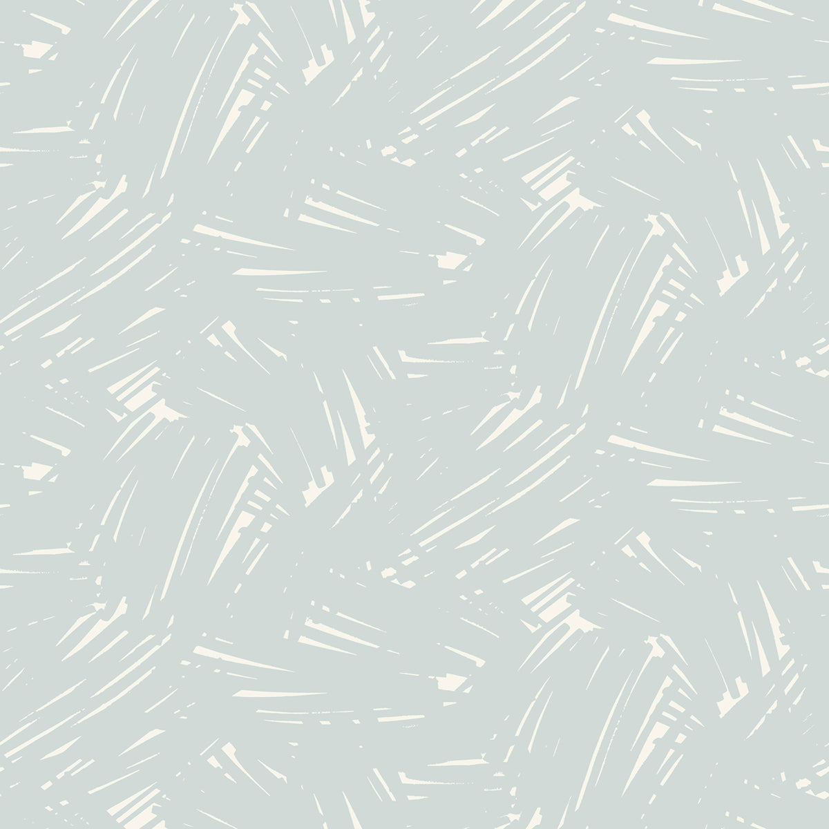 Seabrook Designs Turf Brushstroke Powder Blue And White Wallpaper FA40508