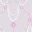 Seabrook Designs Dressed Up Drape Lilac And Fuchsia Wallpaper Sample FA40709