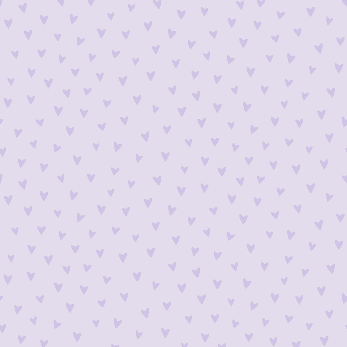 Seabrook Designs Sparkle Heart Lilac Glitter Wallpaper FA41709