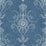 Seabrook Designs Colette Cameo French Blue Wallpaper FC60312