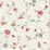 Seabrook Designs Florale Trail Cranberry & Blue Bell Wallpaper Sample FC61004