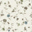 Seabrook Designs Florale Trail Bisque Bleu & French  Wallpaper Sample FC61008