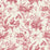 Seabrook Designs En Rose Cranberry Wallpaper FC61201