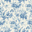 Seabrook Designs En Rose Blue Bell Wallpaper FC61202