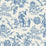 Seabrook Designs Chinoiserie Linen Fabric Denim Wash Fabric FC62812F