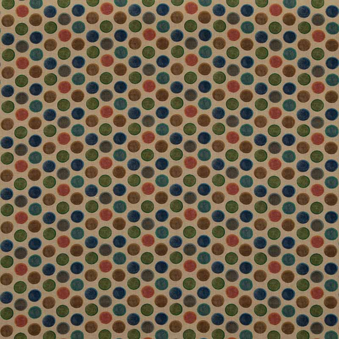 Mulberry Home Croquet Teal Fabric Sample FD2006.R11.0