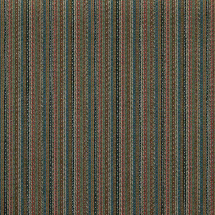 Mulberry Home Wilde Stripe Teal Fabric Sample FD2007.R11.0