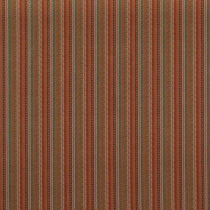 Mulberry Home Wilde Stripe Spice Fabric Sample FD2007.T30.0