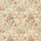 Mulberry Home Floral Rococo Lovat/Red Fabric Sample FD2011.R114.0