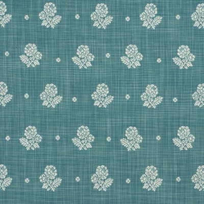 Mulberry Home Provence Flower Blue Fabric Sample FD526.R104.0