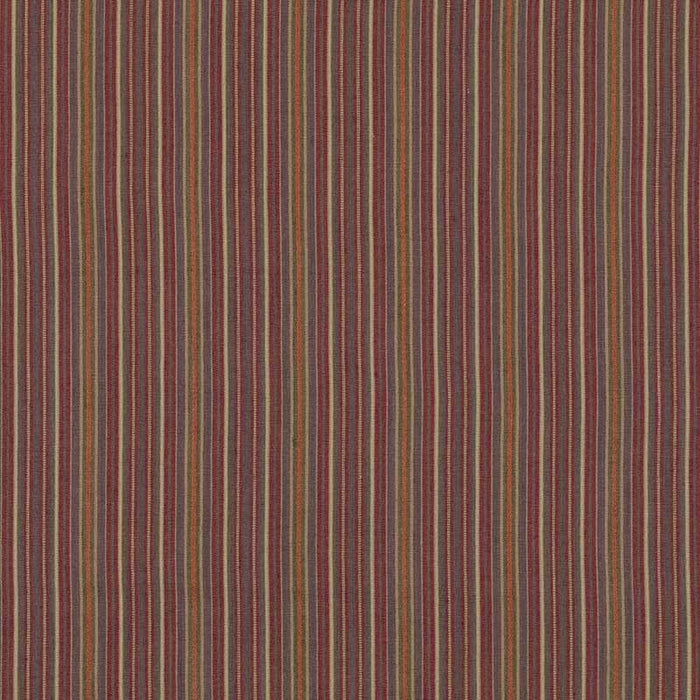 Mulberry Home Falconer Stripe Plum Fabric Sample FD789.H113.0