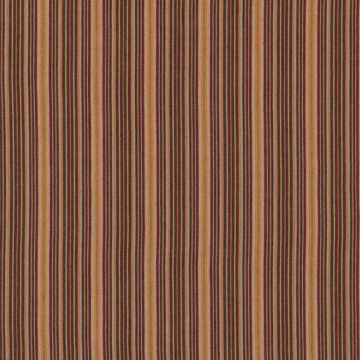 Mulberry Home Falconer Stripe Spice Fabric Sample FD789.T30.0