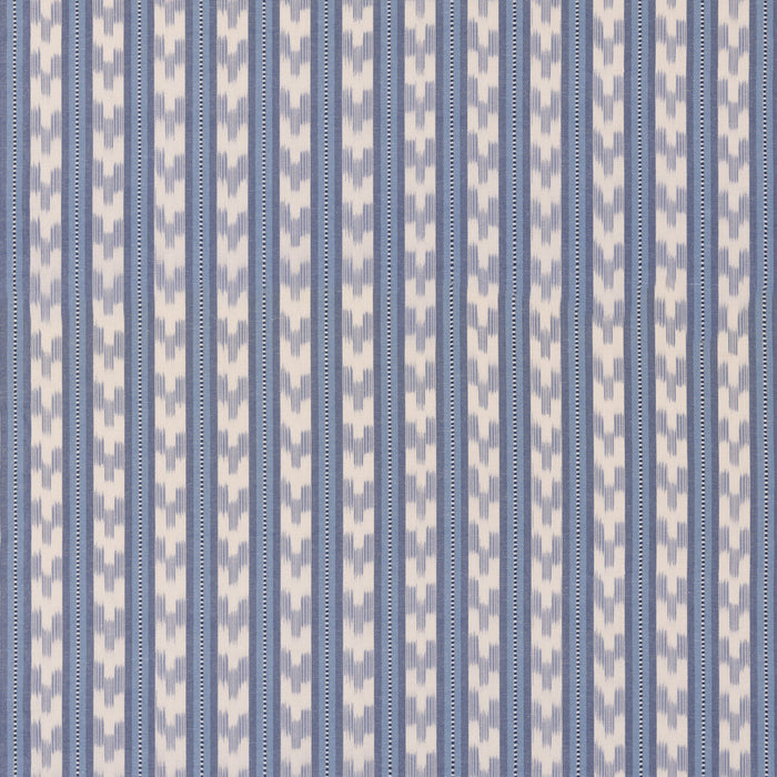 Mulberry Home Chart Stripe Blue Fabric Sample FD824.H101.0