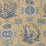 Braquenie Les Muses Et Le Lion Antique Blue Wallpaper BP207003