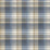 Mulberry Home Mulberry Ancient Tartan Indigo Wallpaper Sample FG100.H10.0