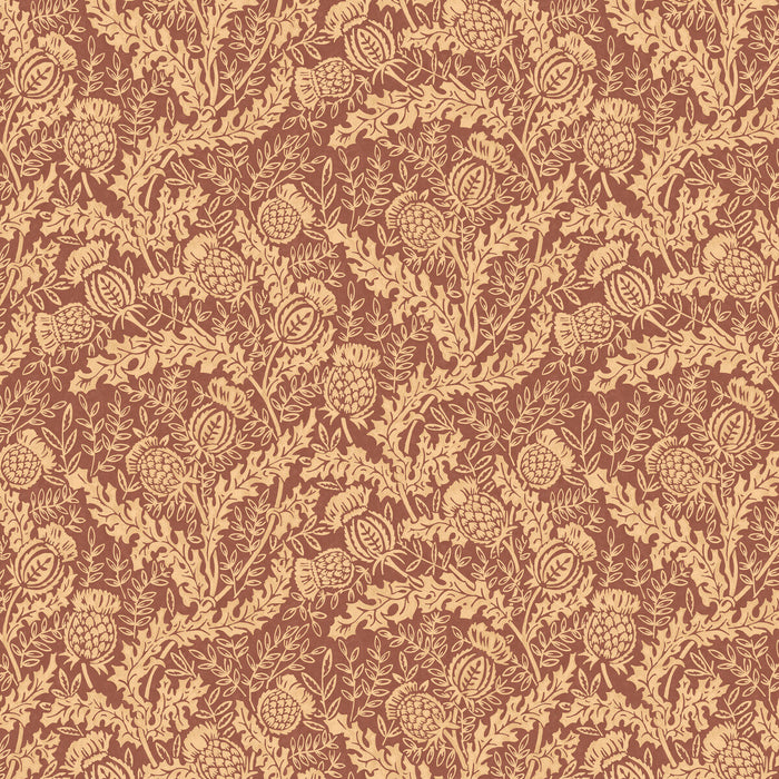 Mulberry Home Mulberry Thistle Plum Wallpaper Sample FG108.H113.0