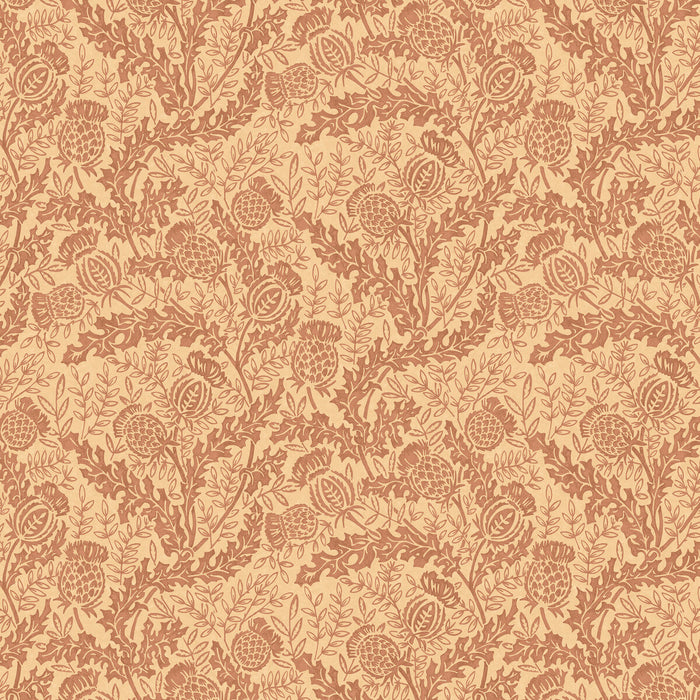 Mulberry Home Mulberry Thistle Russet Wallpaper Sample FG108.V55.0