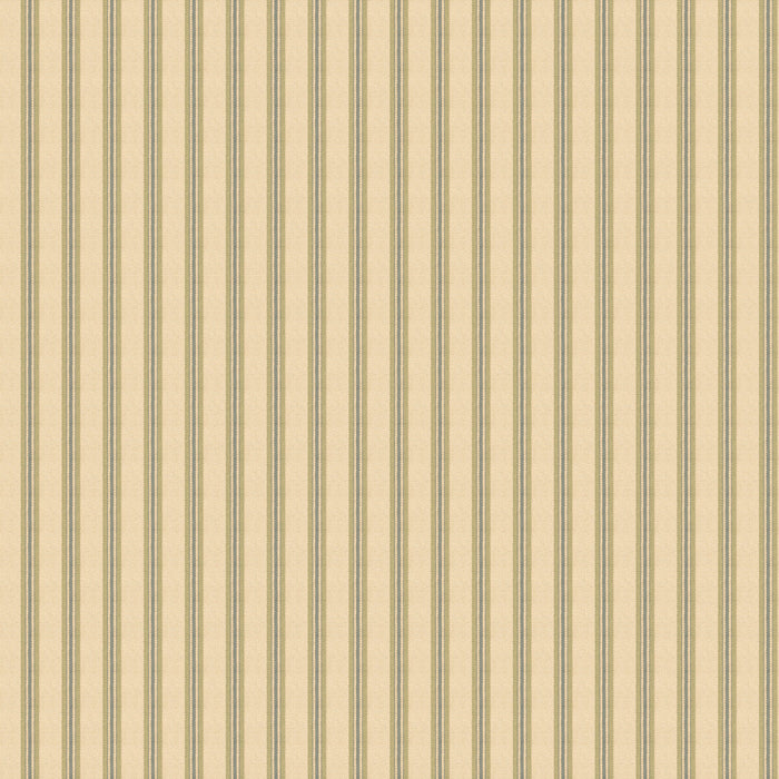 Mulberry Home Somerton Stripe Lovat Wallpaper Sample FG109.R106.0