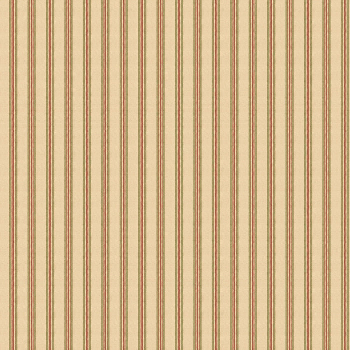 Mulberry Home Somerton Stripe Moss Wallpaper Sample FG109.R107.0