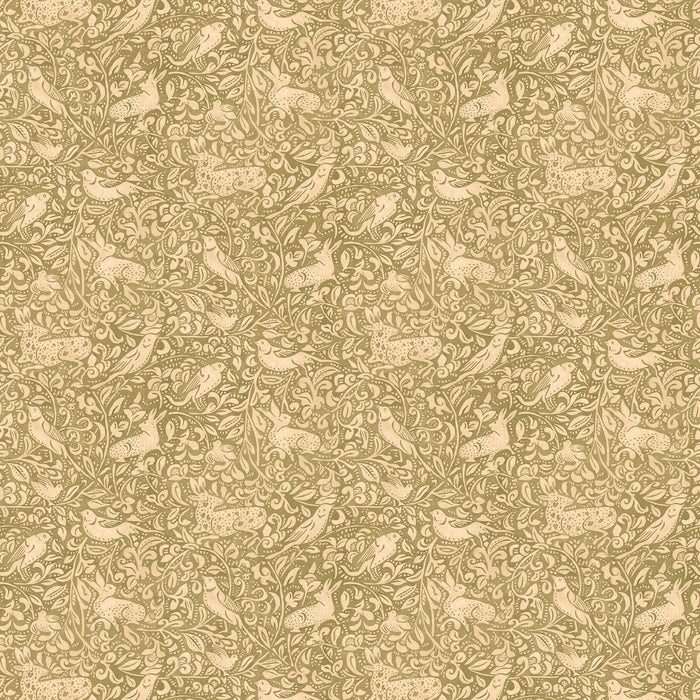 Mulberry Home Hedgerow Moss Wallpaper Sample FG110.R107.0